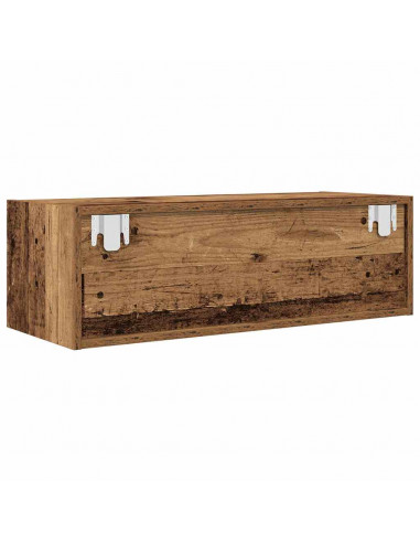 Mobili Porta TV 2 pz Legno Antico 80x31x25,5 cm in Truciolato