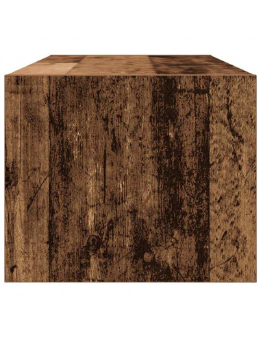 Mobili Porta TV 2 pz Legno Antico 80x31x25,5 cm in Truciolato