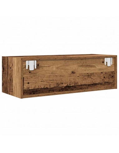 Mobili Porta TV 2 pz Legno Antico 80x31x25,5 cm in Truciolato