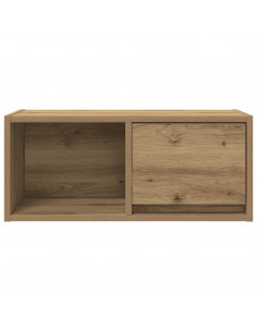 Mobili Porta TV 2 pz Rovere Artigianale 60x31x25,5cm Truciolato 2