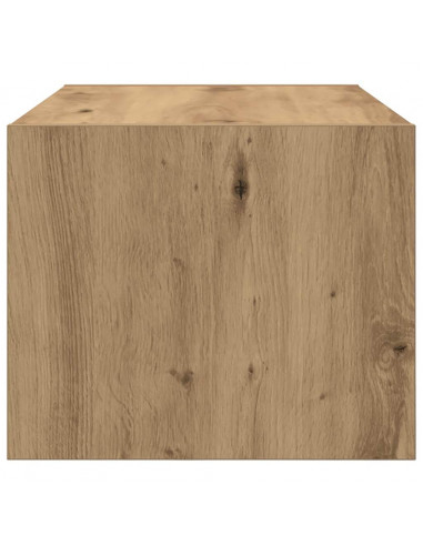 Mobili Porta TV 2 pz Rovere Artigianale 60x31x25,5cm Truciolato