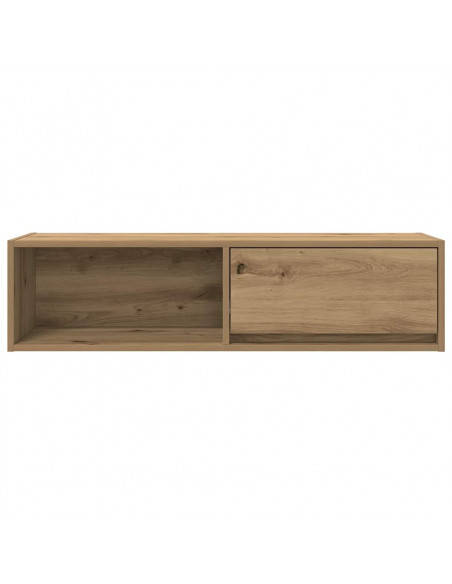 Mobili Porta TV 2pz Rovere Artigianale 100x31x25,5cm Truciolato