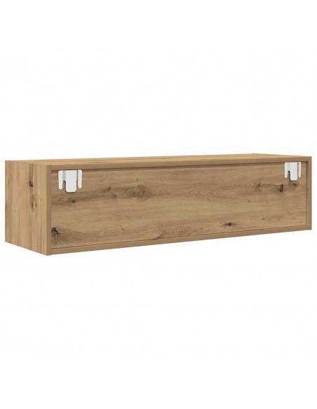 Mobili Porta TV 2pz Rovere Artigianale 100x31x25,5cm Truciolato