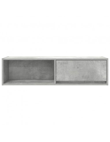 Mobili TV 2 pz Grigio Cemento 100x31x25,5 cm Legno Multistrato