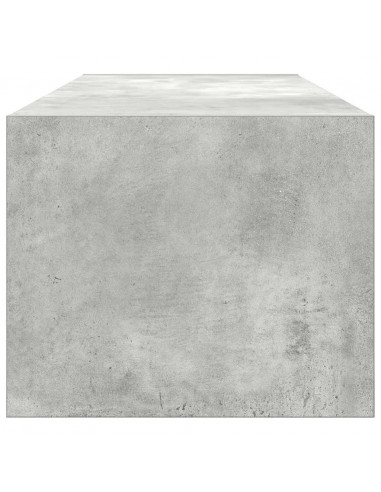 Mobili TV 2 pz Grigio Cemento 100x31x25,5 cm Legno Multistrato