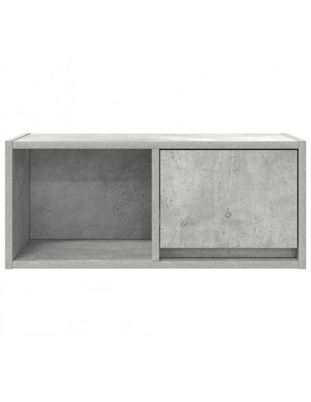Mobili TV 2 pz Grigio Cemento 60x31x25,5cm in Legno Multistrato