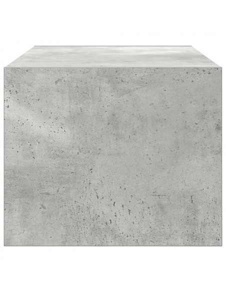 Mobili TV 2 pz Grigio Cemento 60x31x25,5cm in Legno Multistrato