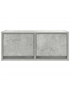 Mobili TV 2 pz Grigio Cemento 60x31x25,5cm in Legno Multistrato 2