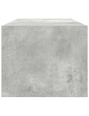 Mobili TV 2 pz Grigio Cemento 80x31x25,5cm in Legno Multistrato