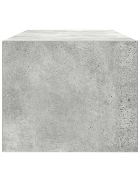 Mobili TV 2 pz Grigio Cemento 80x31x25,5cm in Legno Multistrato