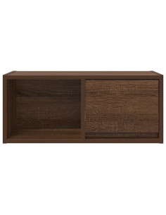 Mobili TV 2 pz Rovere Marrone 60x31x25,5 cm Legno Multistrato 2