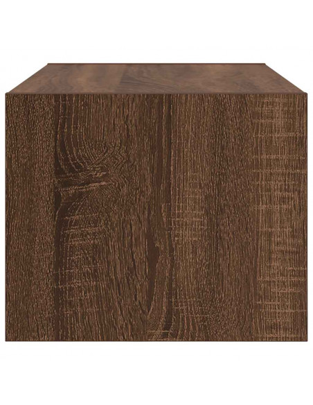 Mobili TV 2 pz Rovere Marrone 60x31x25,5 cm Legno Multistrato