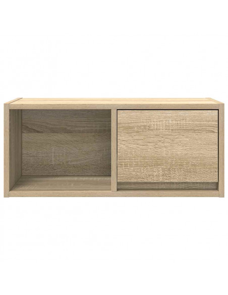 Mobili TV 2 pz Rovere Sonoma 60x31x25,5 cm in Legno Multistrato