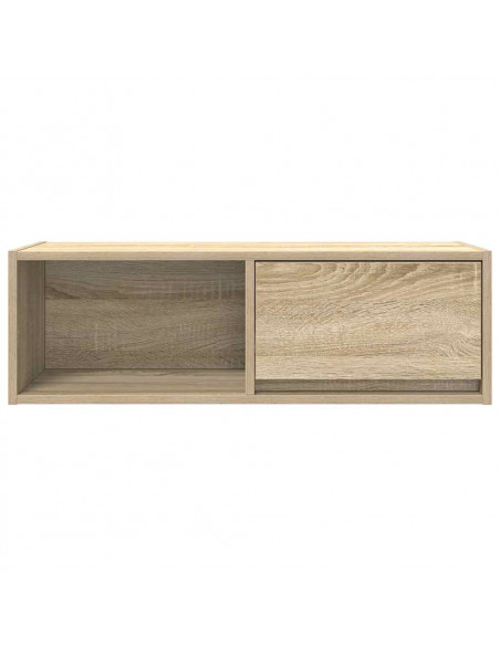Mobili TV 2 pz Rovere Sonoma 80x31x25,5 cm in Legno Multistrato