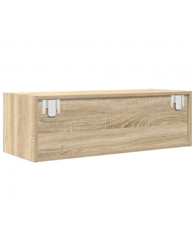 Mobili TV 2 pz Rovere Sonoma 80x31x25,5 cm in Legno Multistrato