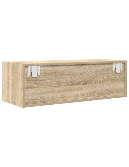 Mobili TV 2 pz Rovere Sonoma 80x31x25,5 cm in Legno Multistrato