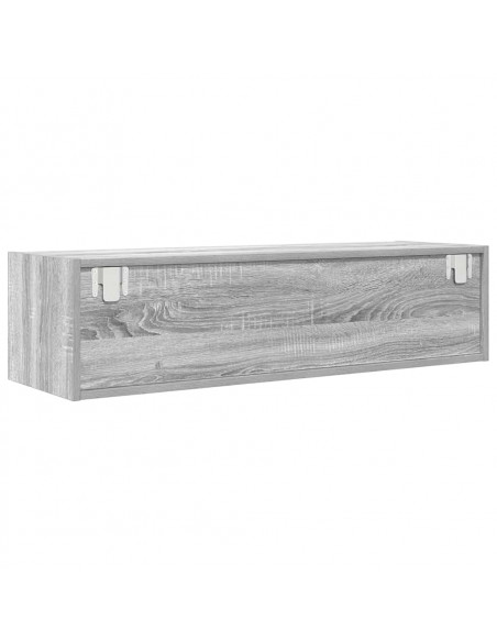 Mobili TV 2pz Grigio Sonoma 100x31x25,5 cm Legno Multistrato