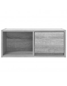 Mobili TV 2pz Grigio Sonoma 60x31x25,5 cm Legno Multistrato 2