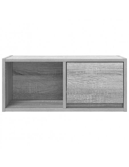 Mobili TV 2pz Grigio Sonoma 60x31x25,5 cm Legno Multistrato