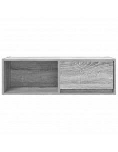 Mobili TV 2pz Grigio Sonoma 80x31x25,5 cm Legno Multistrato 2