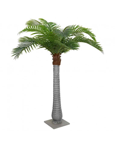Palma Artificiale 15 Foglie 200 cm Verde
