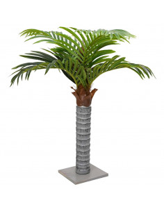 Palma Artificiale 6 Foglie 100 cm Verde 2