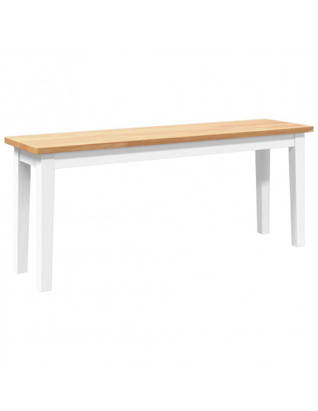 Panca 110 cm in Legno Massello di Hevea