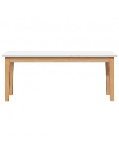 Panca 110 cm in Legno Massello di Hevea