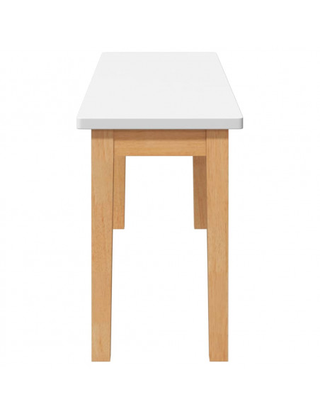 Panca 110 cm in Legno Massello di Hevea
