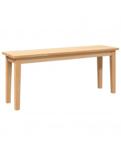 Panca 110 cm in Legno Massello di Hevea 2