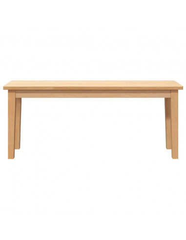 Panca 110 cm in Legno Massello di Hevea