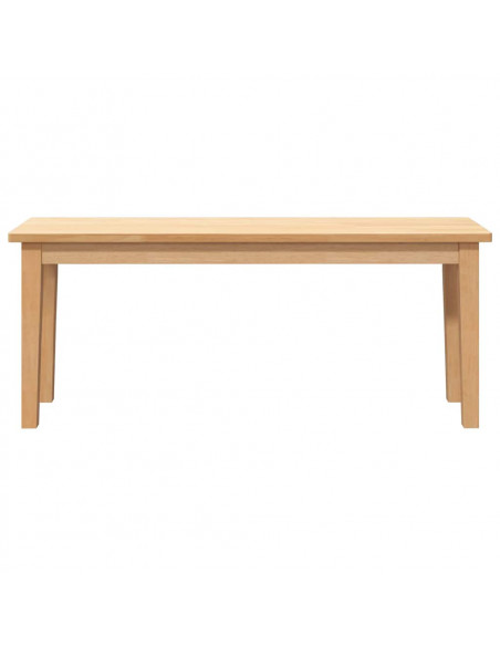 Panca 110 cm in Legno Massello di Hevea