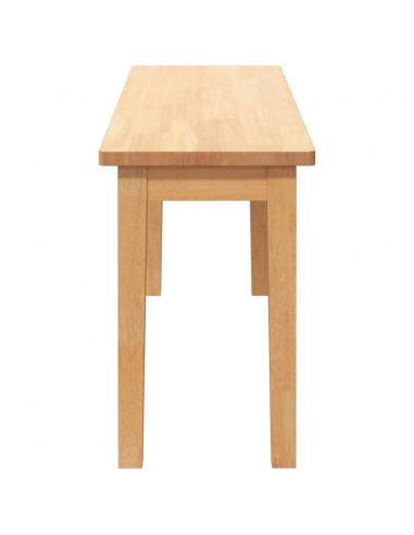 Panca 110 cm in Legno Massello di Hevea