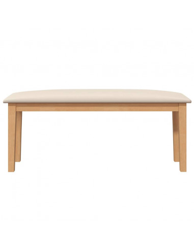 Panca 110 cm in Legno Massello di Hevea