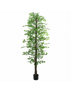 Pianta di Ficus Artificiale 2016 Foglie 300 cm Verde 2