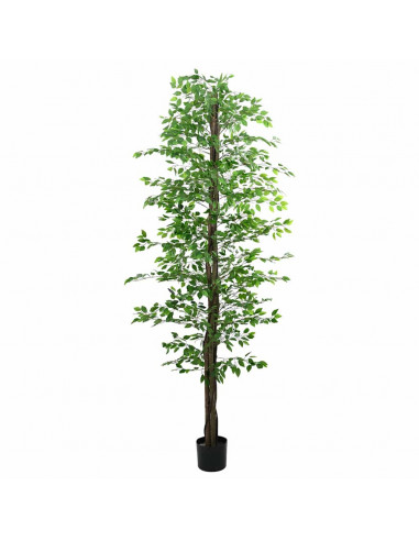 Pianta di Ficus Artificiale 2016 Foglie 300 cm Verde