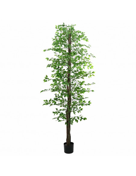 Pianta di Ficus Artificiale 2016 Foglie 300 cm Verde