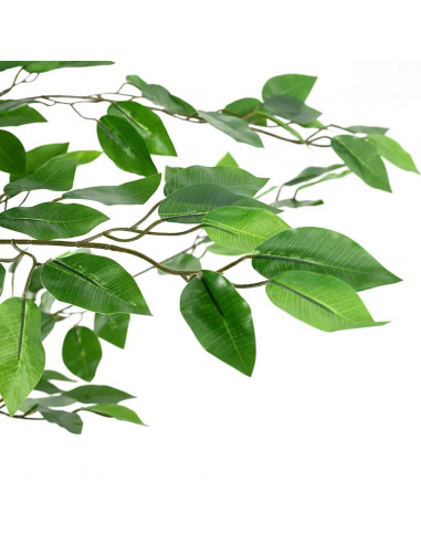 Pianta di Ficus Artificiale 2016 Foglie 300 cm Verde