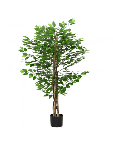 Pianta di Ficus Artificiale 788 Foglie 120 cm Verde