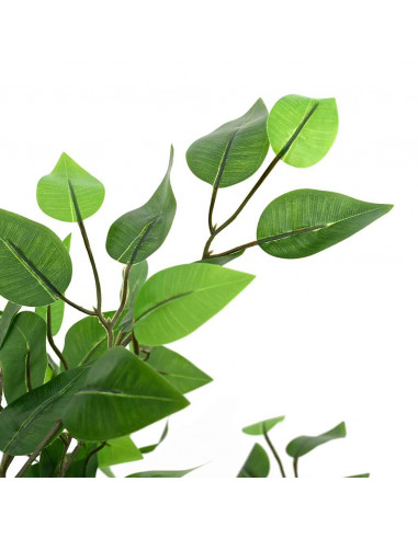 Pianta di Ficus Artificiale 788 Foglie 120 cm Verde
