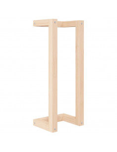 Portasciugamani 23x18x60 cm in Legno Massello di Pino 2