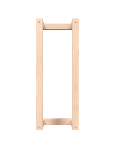 Portasciugamani 23x18x60 cm in Legno Massello di Pino
