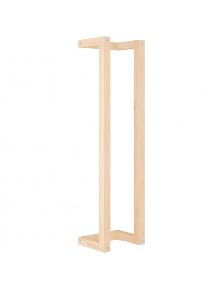 Portasciugamani 23x18x90 cm in Legno Massello di Pino