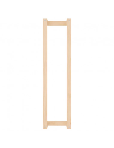 Portasciugamani 23x18x90 cm in Legno Massello di Pino