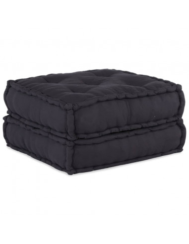 Pouf Modulare Antracite 70x70x36 in Tessuto