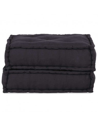 Pouf Modulare Antracite 70x70x36 in Tessuto