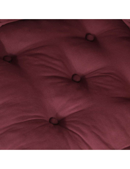 Pouf Modulare Marrone Rossiccio 70x70x54 in Tessuto