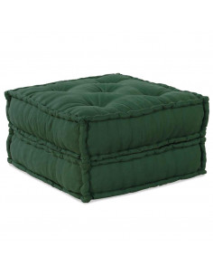Pouf Modulare Verde 70x70x36 in Tessuto 2