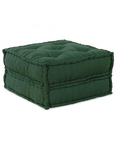 Pouf Modulare Verde 70x70x36 in Tessuto