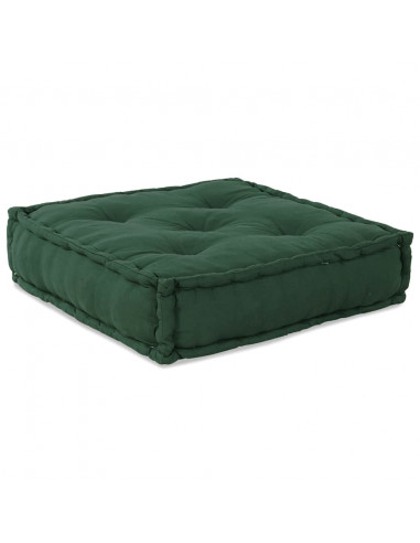 Pouf Modulare Verde 70x70x36 in Tessuto